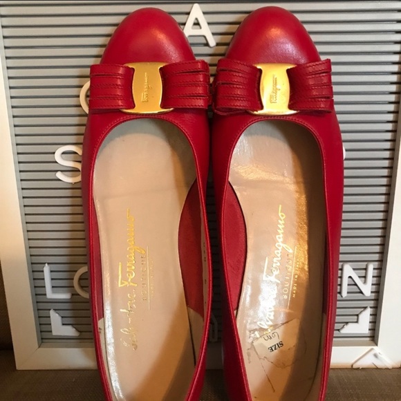 Salvatore Ferragamo Shoes - Salvatore Ferragamo red shoes.